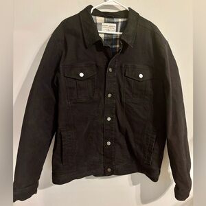 Cody James Black Fleece Lined Rancher Jacket